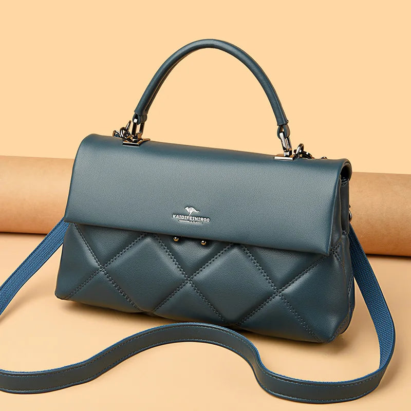 Sac pour femmes nouvelle tendance sacs à main coréens concepteur de luxe marque dames sacs à bandoulière en cuir souple mode polyvalent sacs à bandoulière
