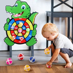 Jeux éducatifs jeu de fléchettes Stickey balle fléchette enfant jouet enfant Montessori jeux Sports d'intérieur pour enfants Montessori jouets cadeau