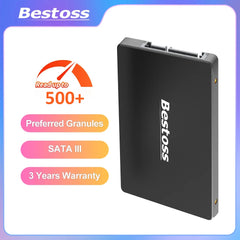 2.5" SATA3 SSD Hard Drive 120GB 240GB 1TB 512GB 128GB 256GB 2TB 4TB Internal Solid State Drive for Laptop Bestoss