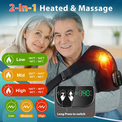 Ohio eur électrique initié par le chauffage, vibration articulaire, contrôleur intelligent LED, ceinture de support réglable