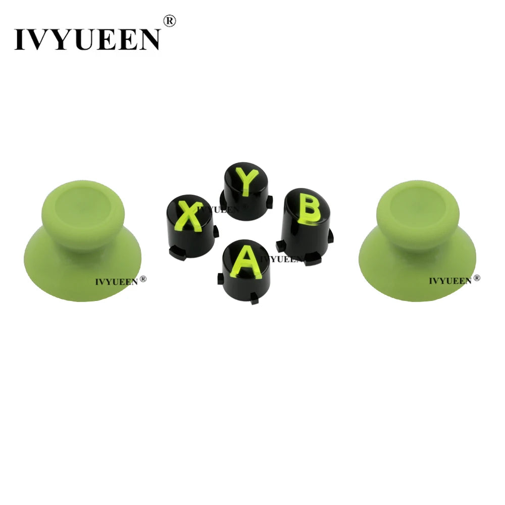 IVYUEEN pour XBox série X S XSS XSX contrôleur de base Joystick manettes bâton analogique ABXY Action boutons faciaux Kit pièces de réparation