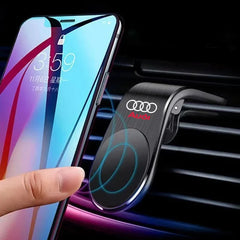 Support de téléphone magnétique pour voiture, support à Clip pour Audi RS S Line A3 A4 A5 A6 A7 Quattro Q2 Q3 Q5 Q7, accessoires de voiture