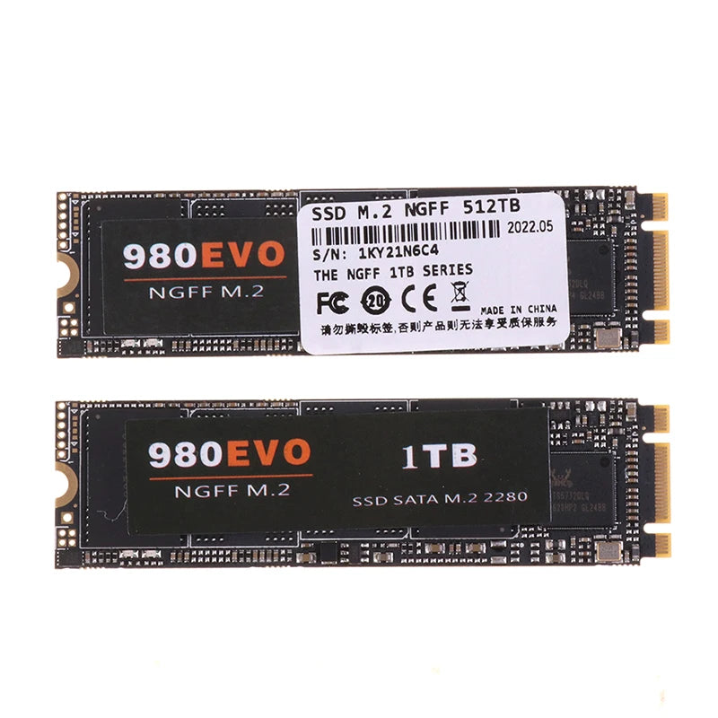 Disque Dur Interne SSD M2 NGFF de 500 go, 980 EVO Plus, 250 go, 1 to, 970 PRO M.2, 2 to, pour Ordinateur Portable, SMiHd 1x