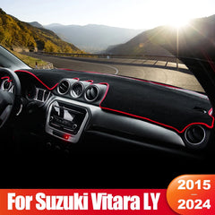 Pare-soleil pour tableau de bord de voiture, accessoires antidérapants, pour Suzuki Vitara LY 2015 2016 2017 2018 2019 2020 2021 2022 2023 2024