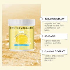 Nettoyant au curcuma, contrôle de l'huile, élimination des taches foncées, Anti-acné, nettoyage en profondeur, rétrécissement des pores, crème hydratante à la vitamine C