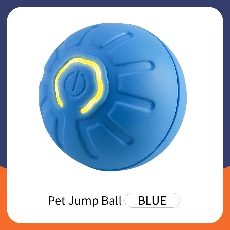 Jouet coule électronique intelligent pour animaux de compagnie, boule mobile, USB, mouvement automatique, rebondissant pour chiot, cadeau d'anniversaire, produit pour chat