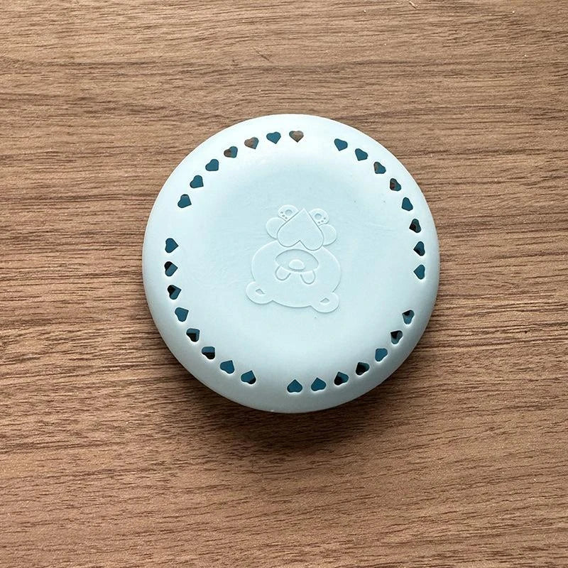 Désodorisant solide, diffuseur de déodorant de toilette, boîte de diffuseur ronde à coller, boîte de désodorisant de placard de maison, bâton n'importe où