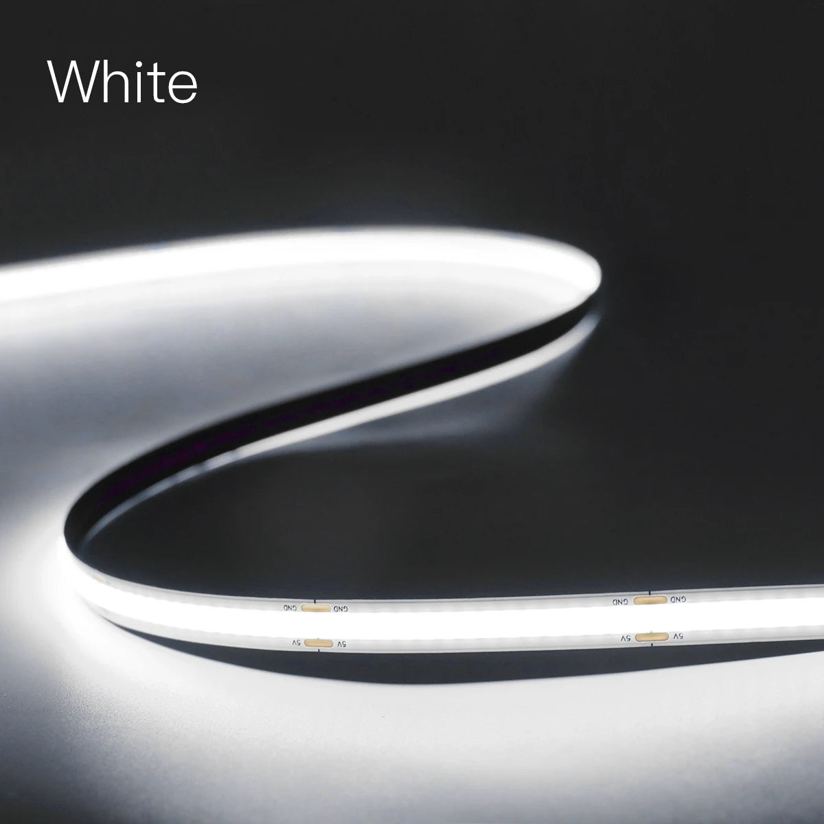 5V USB COB LED strip light, with manual scanning motion sensor and touch dimming switch, 1M-5M LED strip light, kitchen and bedroom lighting