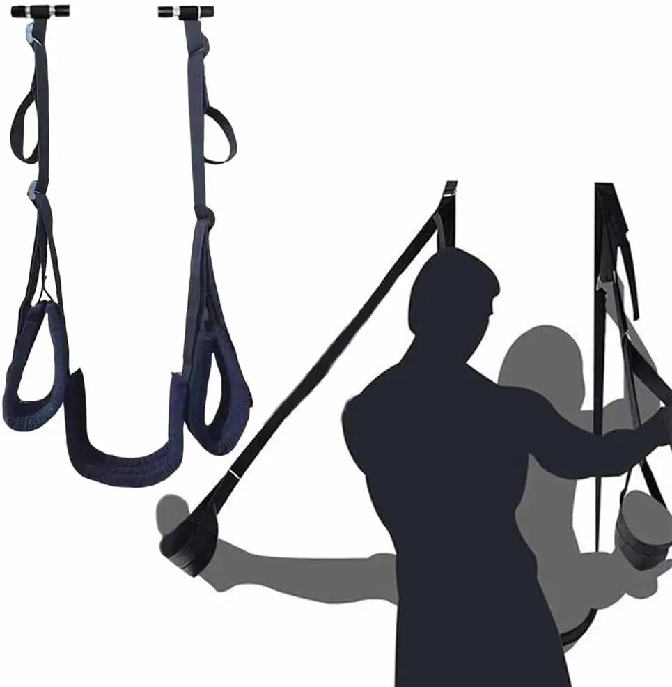 Door swing, sex toys for couples, BDSM play, adjustable straps, open leg spreader for women, adult sex game products