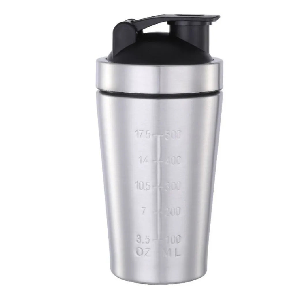 Tasse de secoueur de protéines en acier inoxydable, tasse de sport de Fitness Portable, Shakers de Nutrition, bouteilles d'eau, tasse d'eau, Shakers portables