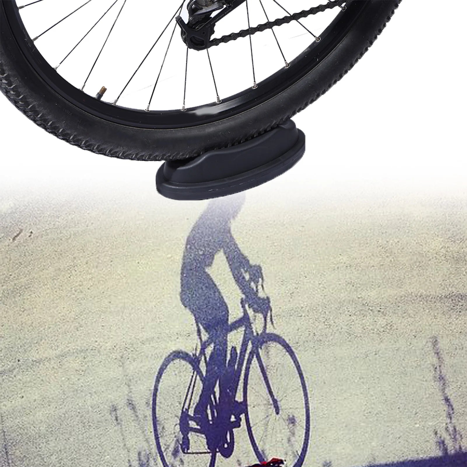 Riser de roue avant de cyclisme pour l'entraînement en salle, support de nuit de cyclisme, entraîneur de vélo, entraîneur d'intérieur