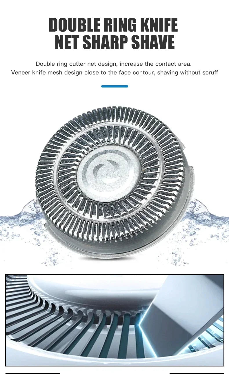 Xiaomi 5320s rasoir électrique 4D pour hommes tondeuse à cheveux électrique USB Rechargeable tondeuse à cheveux professionnelle coupe-cheveux humide sec