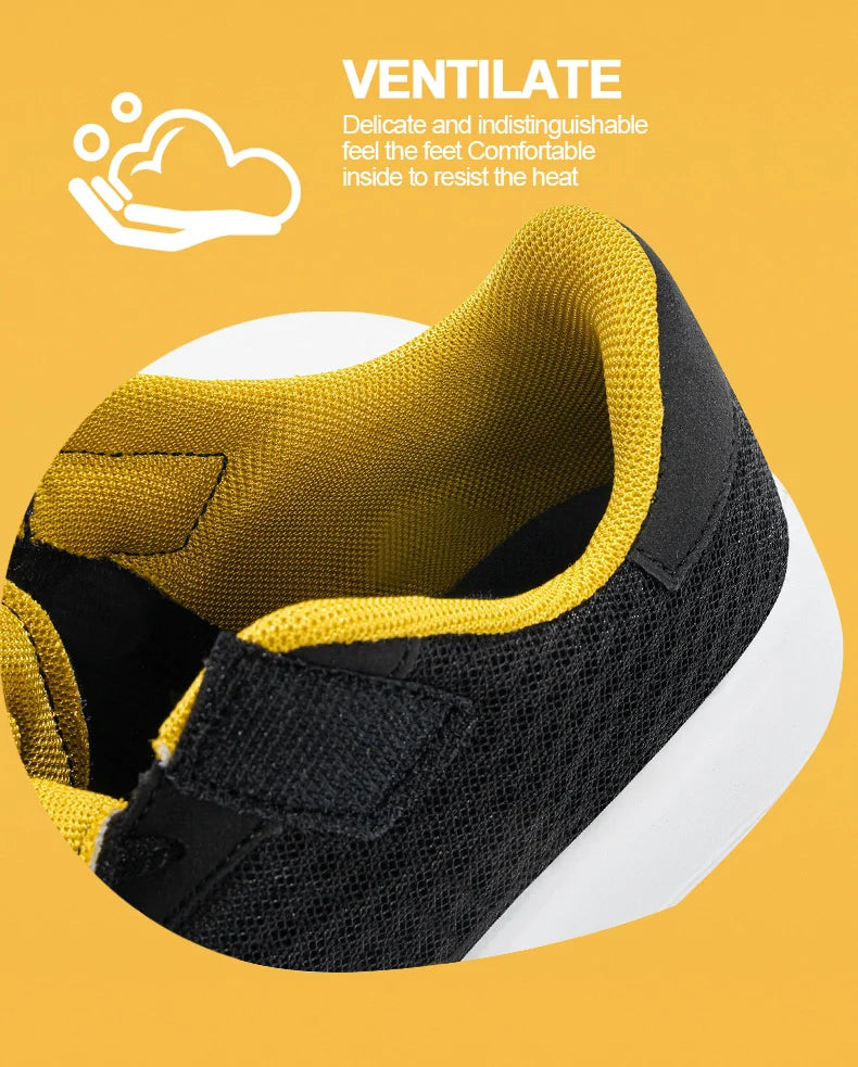 Baskets légères à semelles souples pour enfants, chaussures de sport, de course, de marche, de Tennis, en maille, pour garçons et filles