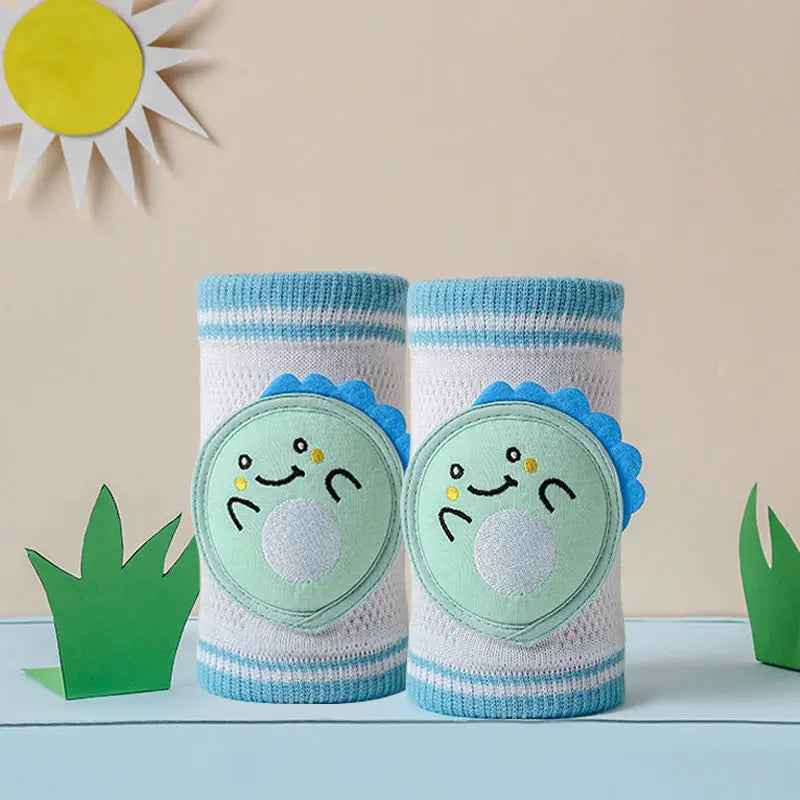 Bee Lion coton fraise jambières nourrissons genou soutien bébé genouillères enfants genou protecteur ramper coude coussin