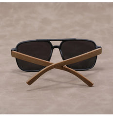 Lunettes de soleil à Grain de bois pour hommes lunettes de soleil à Grain de bois lunettes pour hommes lunettes polarisantes lunettes de Protection UV