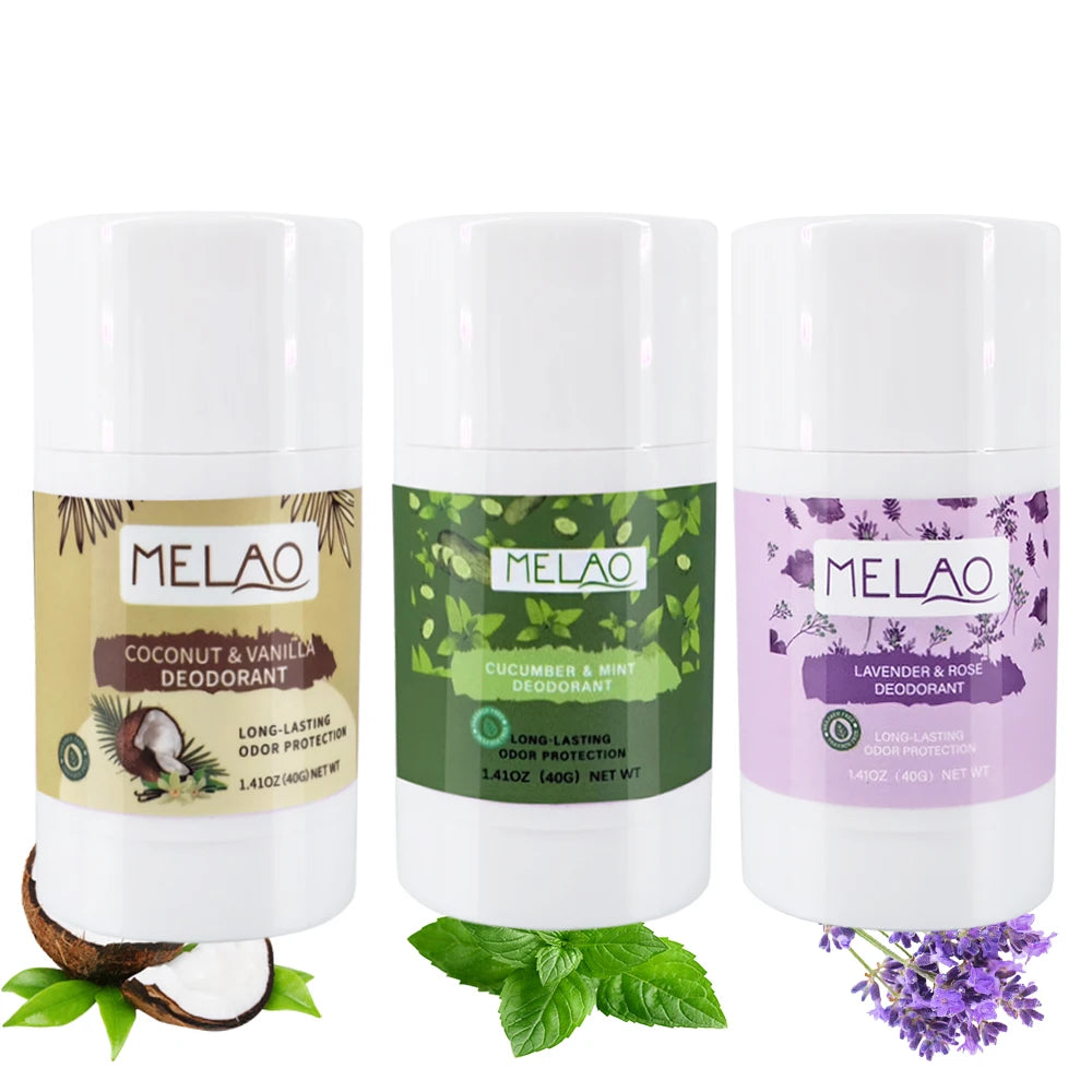 Tiroir AO-Dépistolet ant naturel pour hommes et femmes, sans aluminium avec du bicarbonate de soude, des probiotiques, de l'huile d'amp et de la poupée de karité