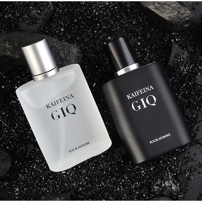 Amant noir pour hommes Cologne bois mélangé bois De santal Eau De Toilette parfum rafraîchissant longue durée déodorant parfum charmant