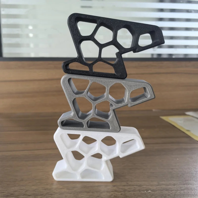 Window/balcony door stop with rail lock, heavy-duty door stop, non-slip door wedge, wall protector, easy installation/removal