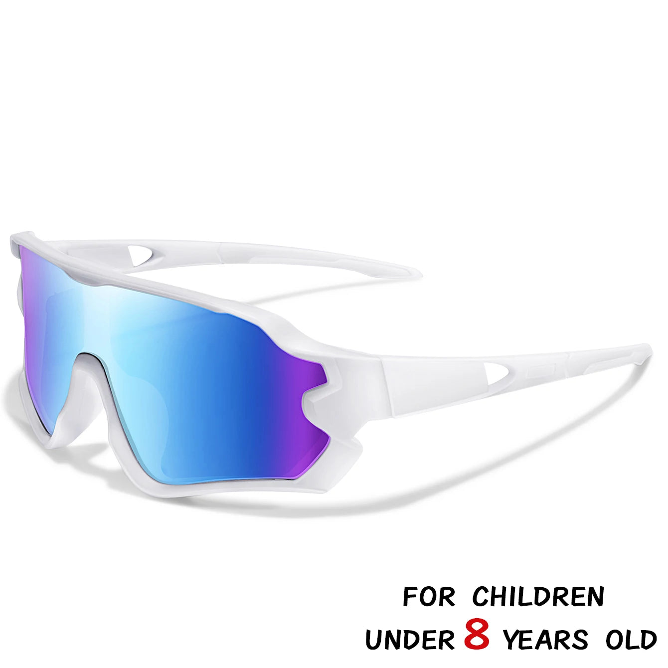 Enfants Sports de plein air 3-8 ans garçons et filles équitation enfants cyclisme lunettes de soleil UV400 Camping lunettes pêche vélo lunettes