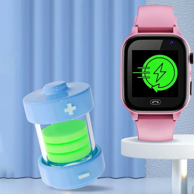 Enfants 4G montre intelligente SOS GPS localisation carte Sim appel enfant montre intelligente caméra montre étanche pour IOS Android garçons filles présent