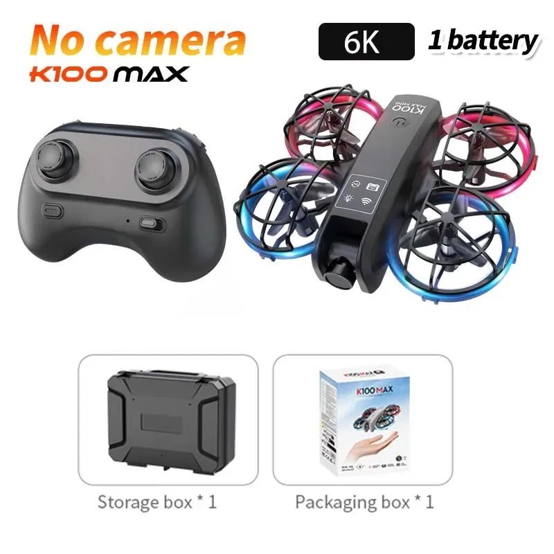 Nouveau Drone K100 MAX 8K 5KM flux optique professionnel HD double caméra évitement d'obstacles photographie aérienne quadrirotor jouets cadeaux