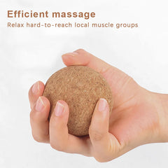 Boule de Massage en liège, Massage du dos, masseur de pieds, boule de Yoga, thérapie de libération de Tension, balle myofasciale, relaxation des Muscles, Point de déclenchement