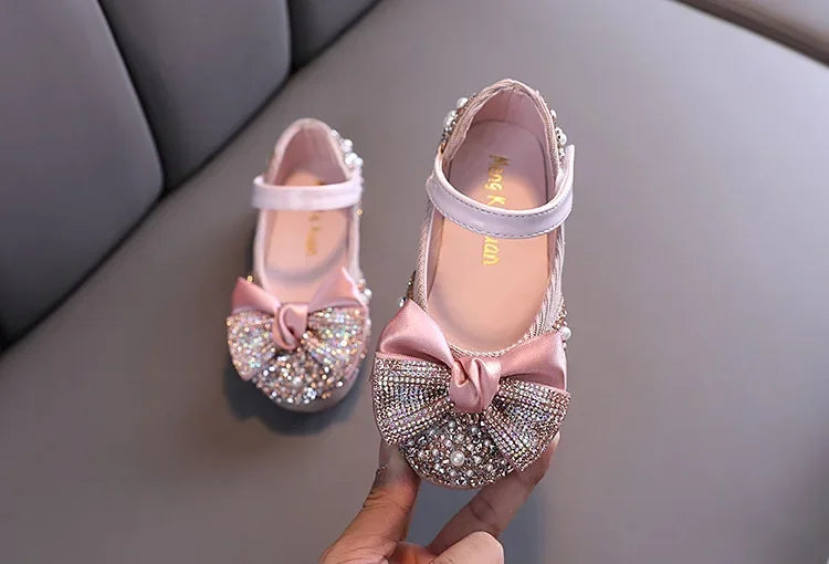 Sandales enfant en bas âge fille chaussures pour enfants perle strass brillant enfants chaussures bébé filles chaussures filles string sandales