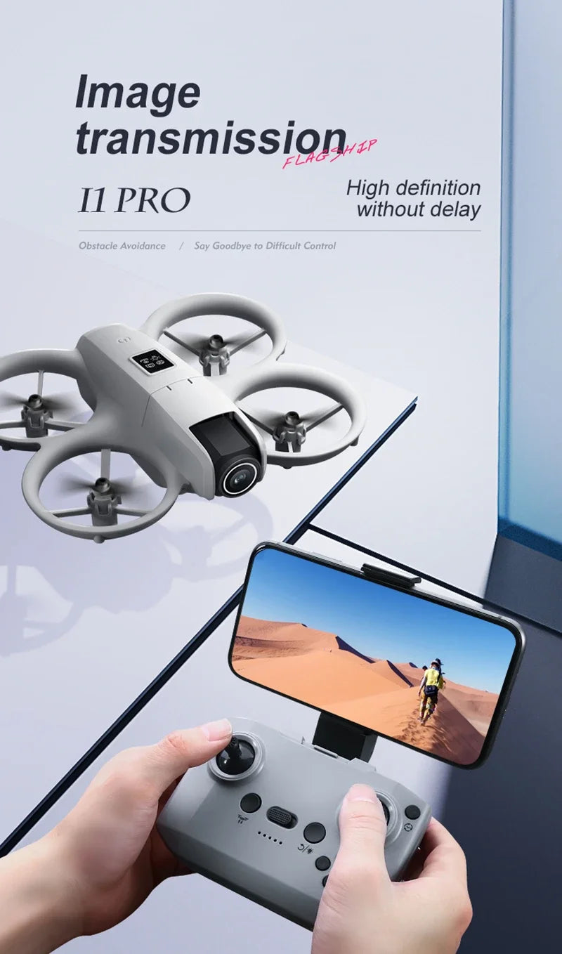 Xiaomi i1PRO Drone 8K HD caméra professionnelle 5G WIFI sans brosse FPV UAV avec écran télécommande évitement aérien UAV RC20000M