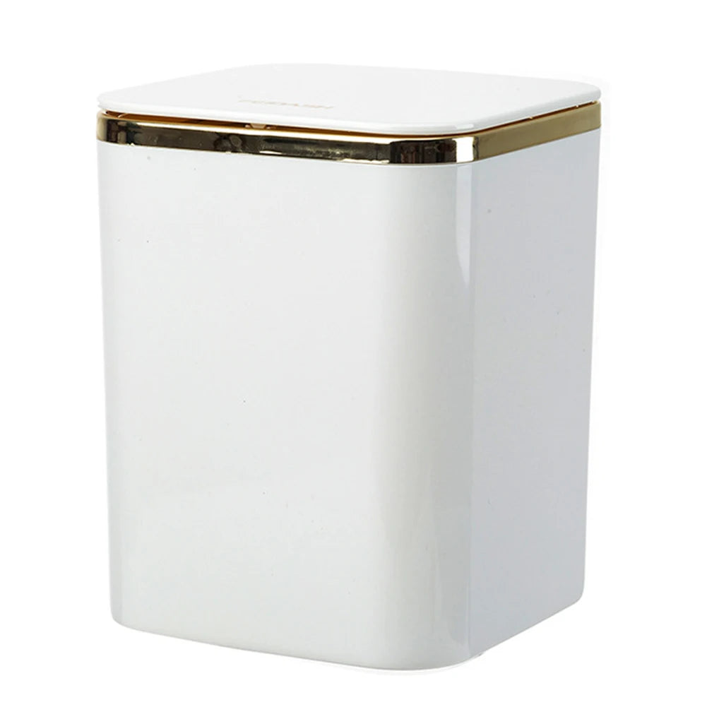 Mini petites poubelles de bureau, corbeille à ordures, table à la maison, poubelle en plastique, fournitures de bureau, poubelles, boîte SunOfficial Barrel