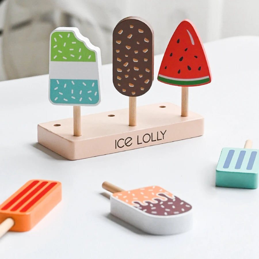 Maison de jeu pour enfants, jouets de crème glacée pour filles et garçons, coupe de fruits, cuisine, bricolage, jouet éducatif