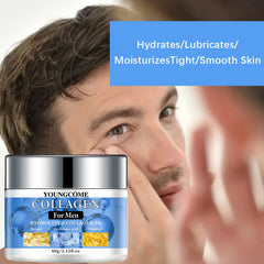 Crème raffermissante et hydratante au collagène rétinol pour hommes crème hydratante Anti-rides vieillissement raffermissant visage hommes soins de la peau