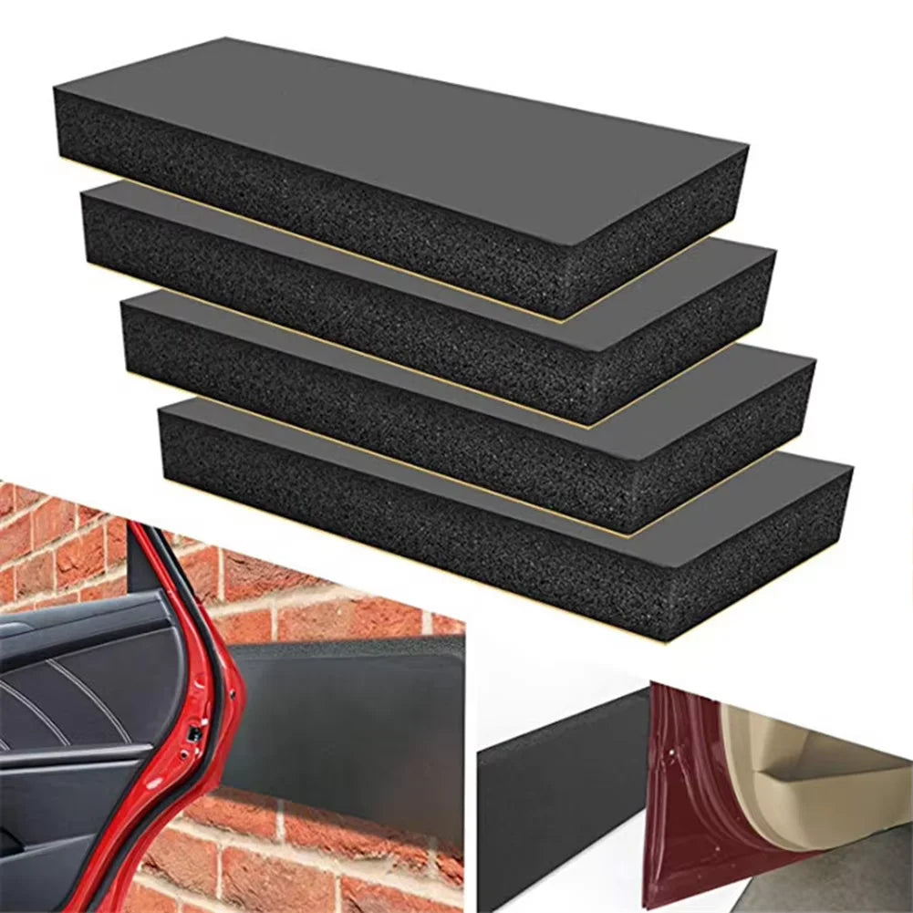 Bande Anti-collision pour porte de voiture, 4 pièces, bloc Anti-collision pour Garage, protection d'angle pour pare-chocs, mousse pour espaces de stationnement, entrepôts