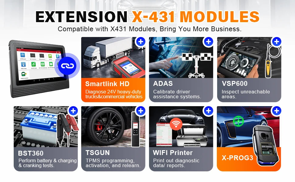 LAUNCH X431 PRO3 V + 5.0 Diagnostic Tool OBD2 Automotive Scanner for Cars, Topology Mapping, and Automotive Mechanics.