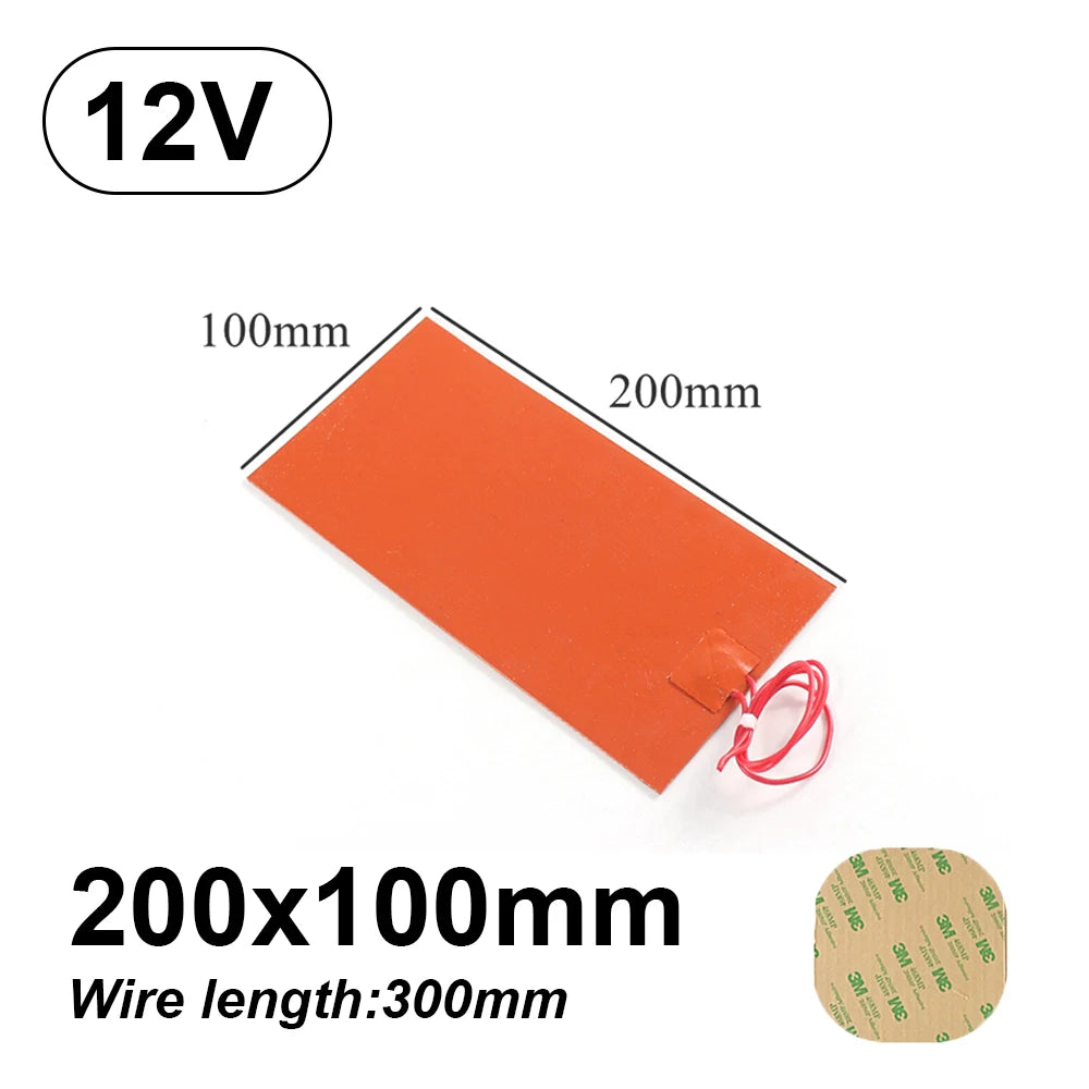 Kit de plaque de coussin chauffant en caoutchouc de silicone précieux, panneau d'isolation étanche, carter d'huile moteur, kits de plaque métropolitaine pour voiture SUV et camion, 220V, 300W
