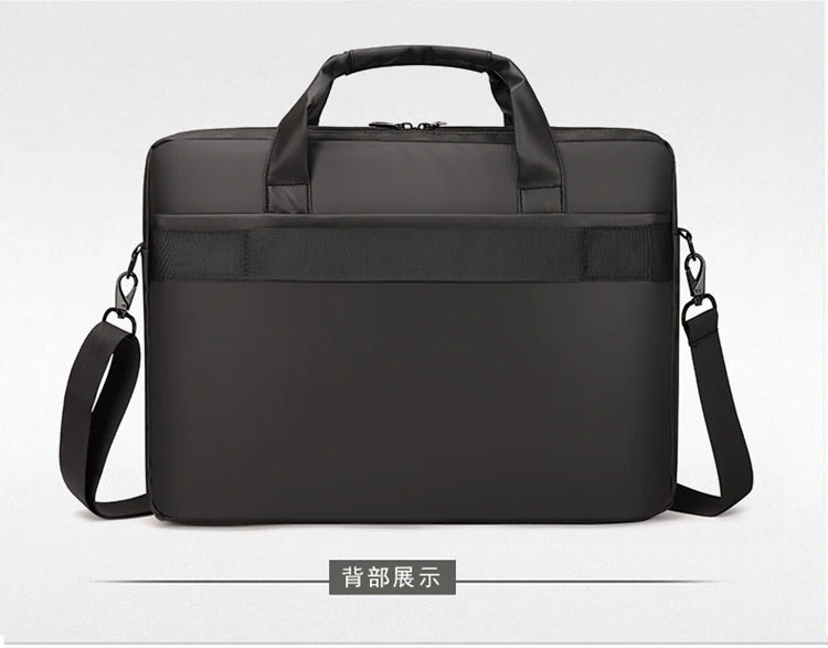 Sac pour ordinateur portable 15,6 pouces pour vêtements de travail quotidiens et sac à main de travail pour hommes et femmes