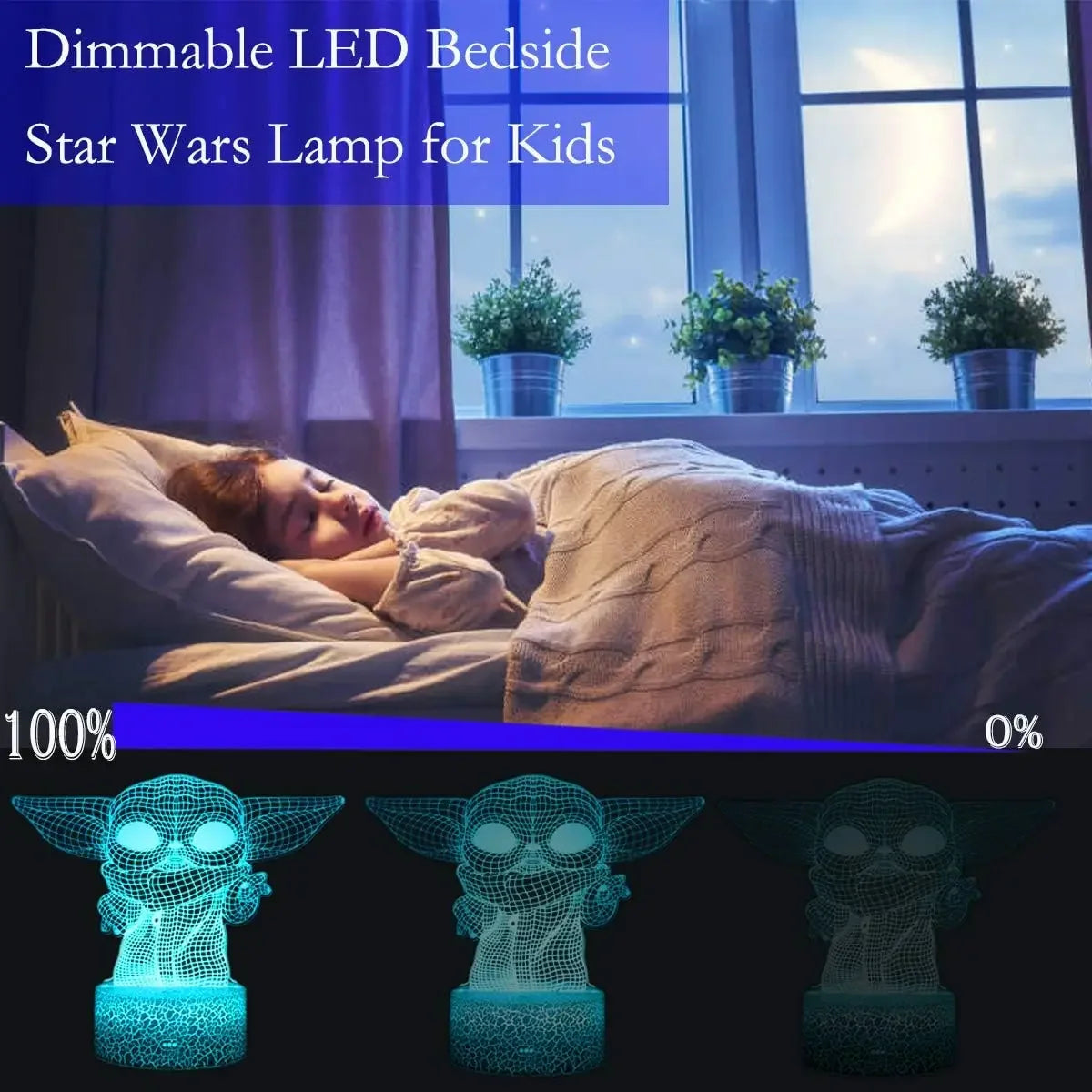 Veilleuse 3D pour enfants, lumière pour bébé, décoration de chambre, Charge USB, lampe d'illusion 3D avec télécommande de synchronisation, cadeau de noël et d'anniversaire