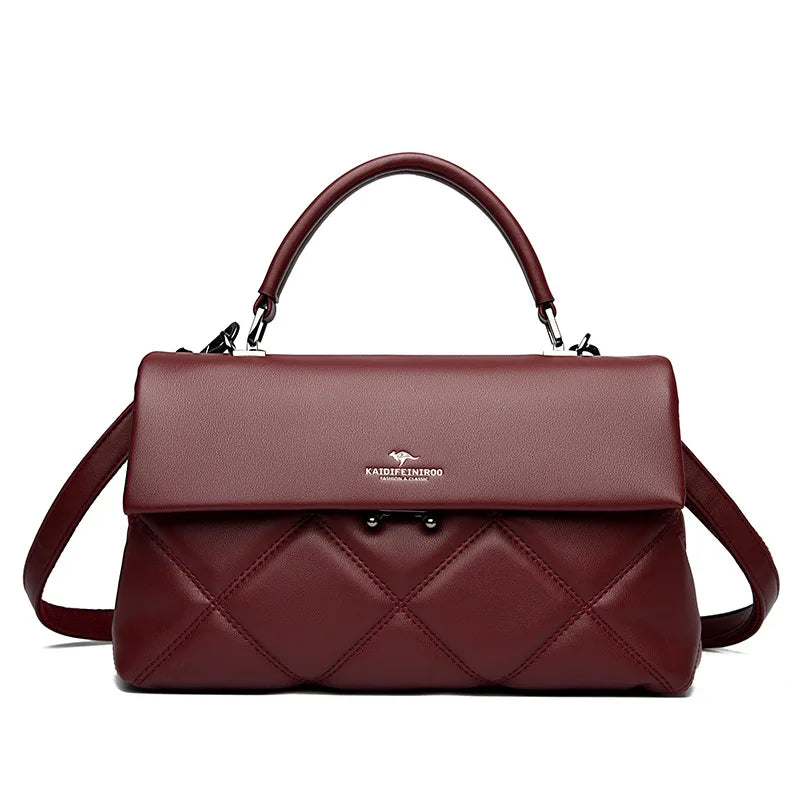 Sac pour femmes nouvelle tendance sacs à main coréens concepteur de luxe marque dames sacs à bandoulière en cuir souple mode polyvalent sacs à bandoulière