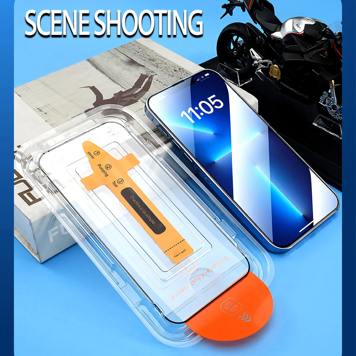 Screen protector, full dust-free coverage, easy installation, for Xiaomi Mi 14 13T 12T 11T Pro 13T 10T 11 Lite 11X 11i, tempered glass