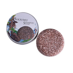 Polygonum savon cheveux assombrissant shampooing barre femmes hommes cheveux solide gingembre shampooing savon blanchissant différents Styles de barre de savon cheveux