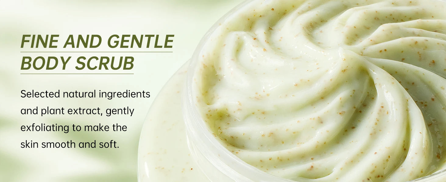 VETES – gommage corporel pour enlever la peau morte, 250g, exfoliant doux, sans Irritation, crème hydratante, nettoie en profondeur, soins du corps