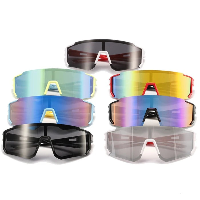 Lunettes de soleil de cyclisme en plein air pour enfants, pour garçons et filles, pour vtt, conduite, vélo, sport, escalade, lunettes de protection, UV400