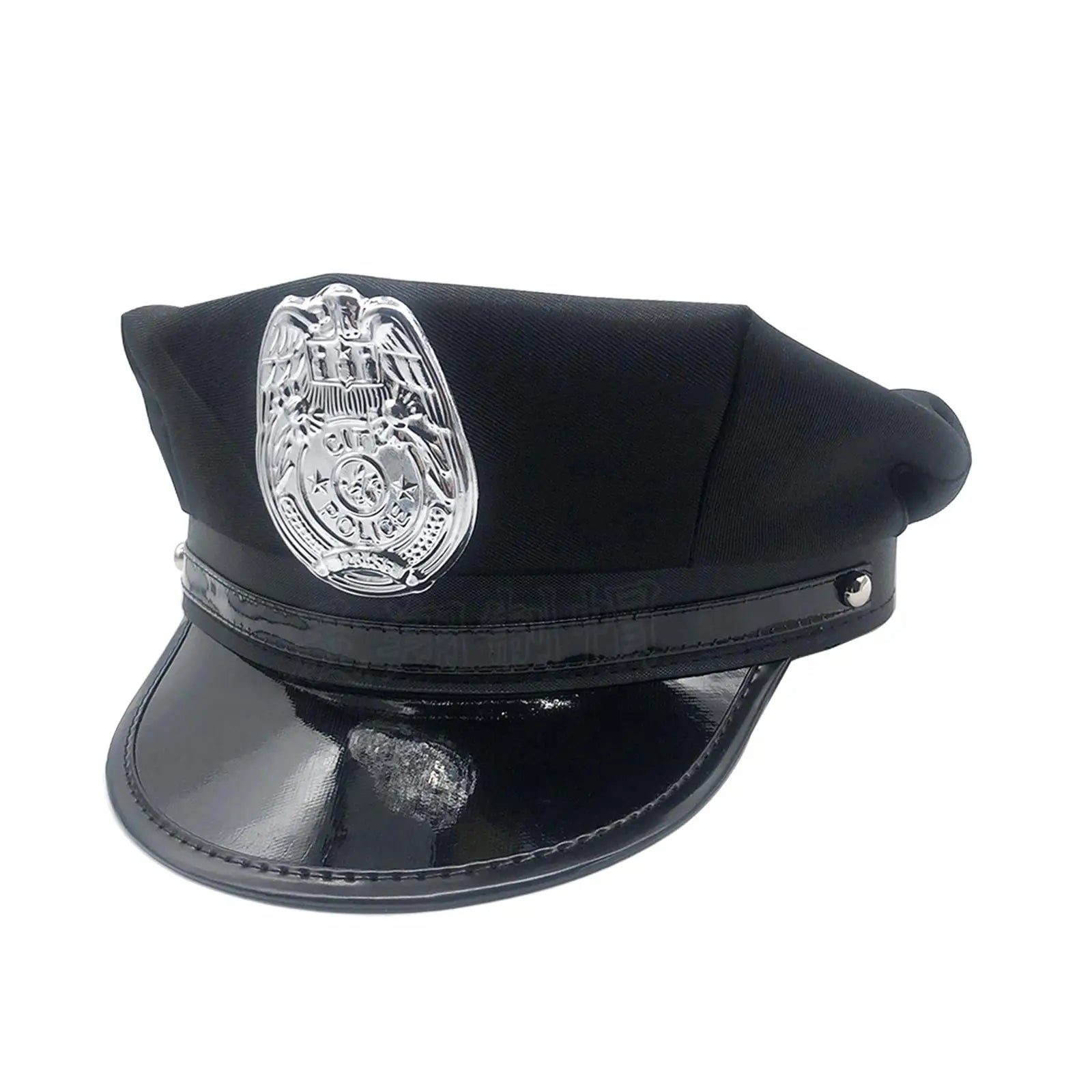 Chapeau de police pour enfants Chapeau pour enfants Couvre-chef Costume pour enfants Chapeau de police pour carnaval Vacances Performance sur scène Anniversaire Fantaisie Dres