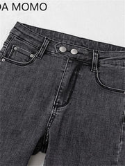 Jeans femme Denim pantalon noir femmes jean femme Donna Stretch bas Feminino pantalon slim pour femmes pantalon