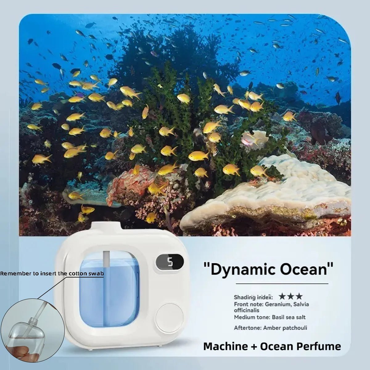 Aromatherapy diffuser, automatic fragrance sprayer for home, bedroom, and bathroom. Air freshener spray.