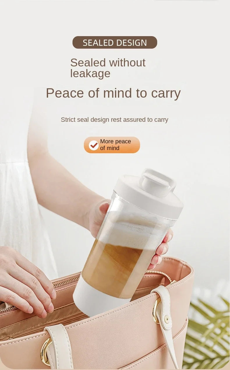 Nouveau Shaker à agitation automatique, Rechargeable par Usb, pour shakes de protéines et remplacement de repas, tasses de mélange portables