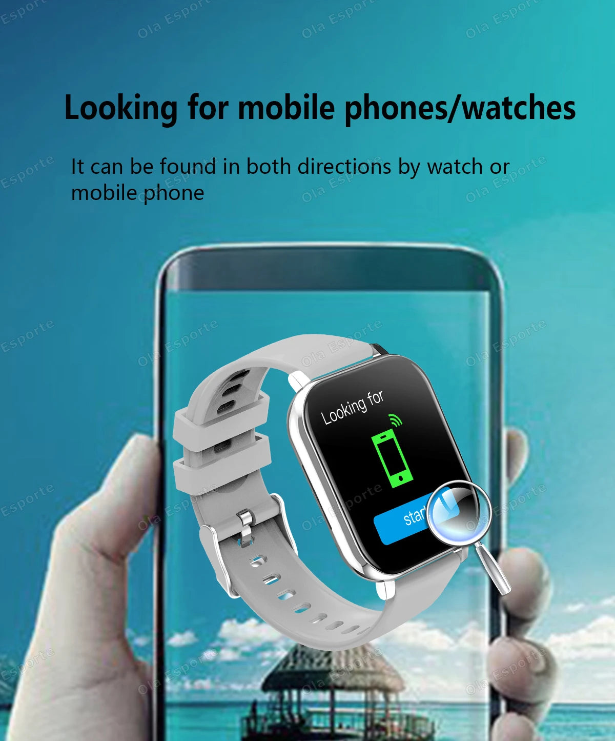Nouvelle montre intelligente 2.01 pouces HD affichage réponse faire appel Message vue Modes sportifs smartwatch bricolage cadran prévisions météorologiques hommes femmes
