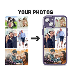 Personalized phone case with name and photo, protective case for iPhone Air 17 16 15 14 Pro Max 13 12 Pro Max 11