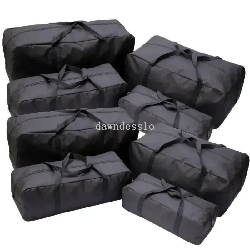 Sacs à bagages mobiles imperméables Extra larges, sac de courses pour linge, sac de voyage pliable, organisateur de couette de grande capacité