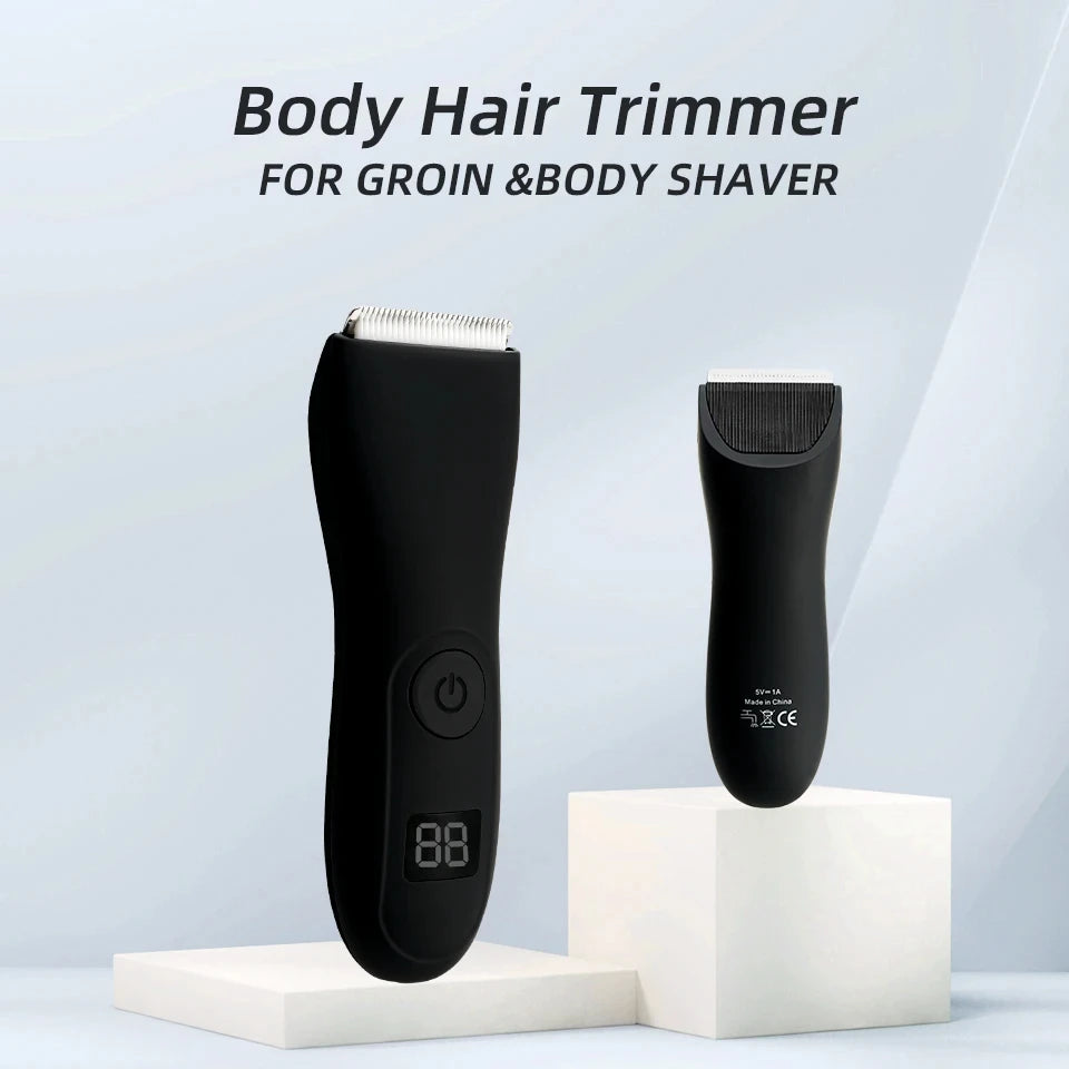 Men's body trimmer, men's balls, women's razor, bikini hair removal trimmer, groin and body razor, groomer, arm and beard razor