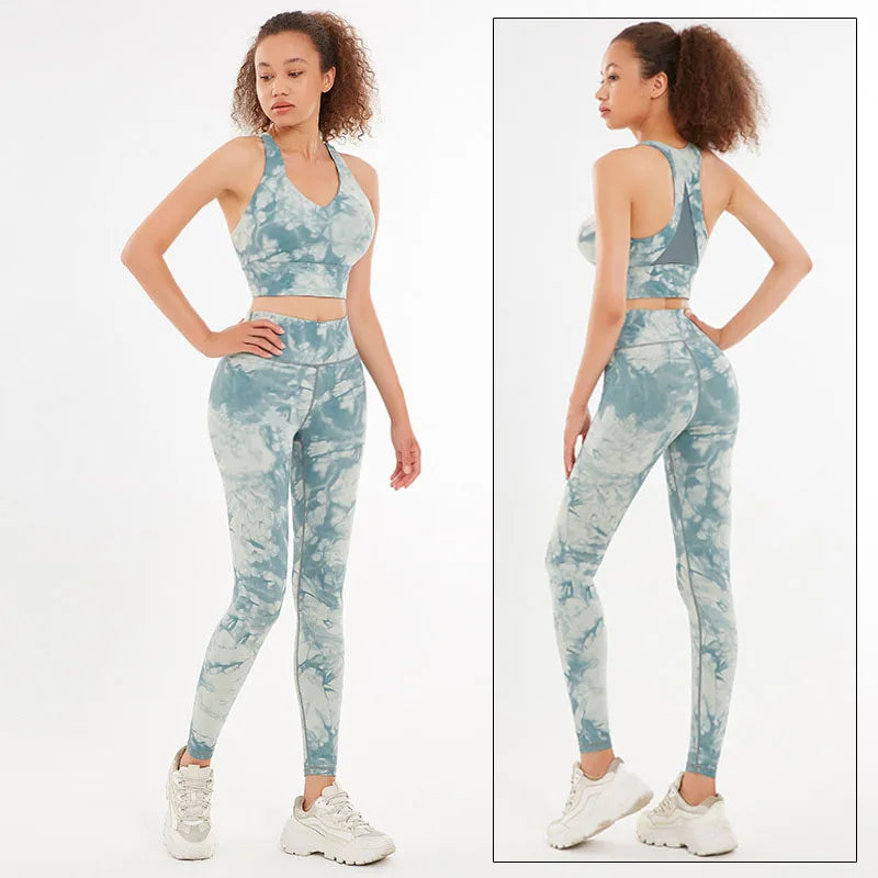 Cloud Hide – ensemble de Yoga Camouflage, vêtements de sport pour femmes, pantalons d'entraînement, Leggings, haut, soutien-gorge, chemise, costume de Fitness, S-XXL